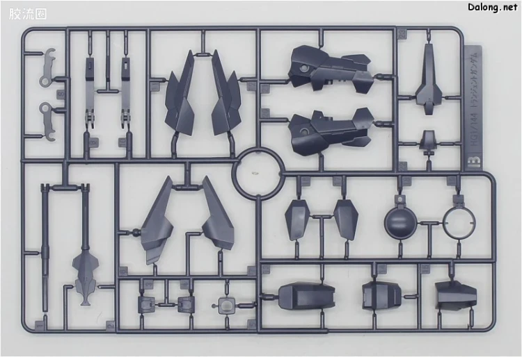 钢普拉Build 综合 HGBF 050 瞬变高达冰川 - 图片